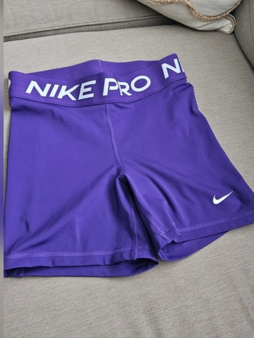 Nike Pro Women's Purple Training Shorts